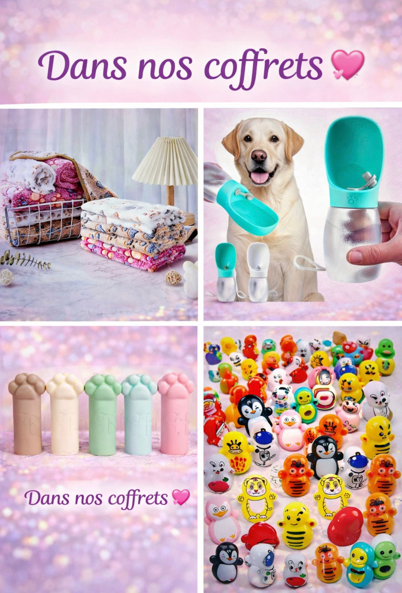 Box Surprise capsules PETS